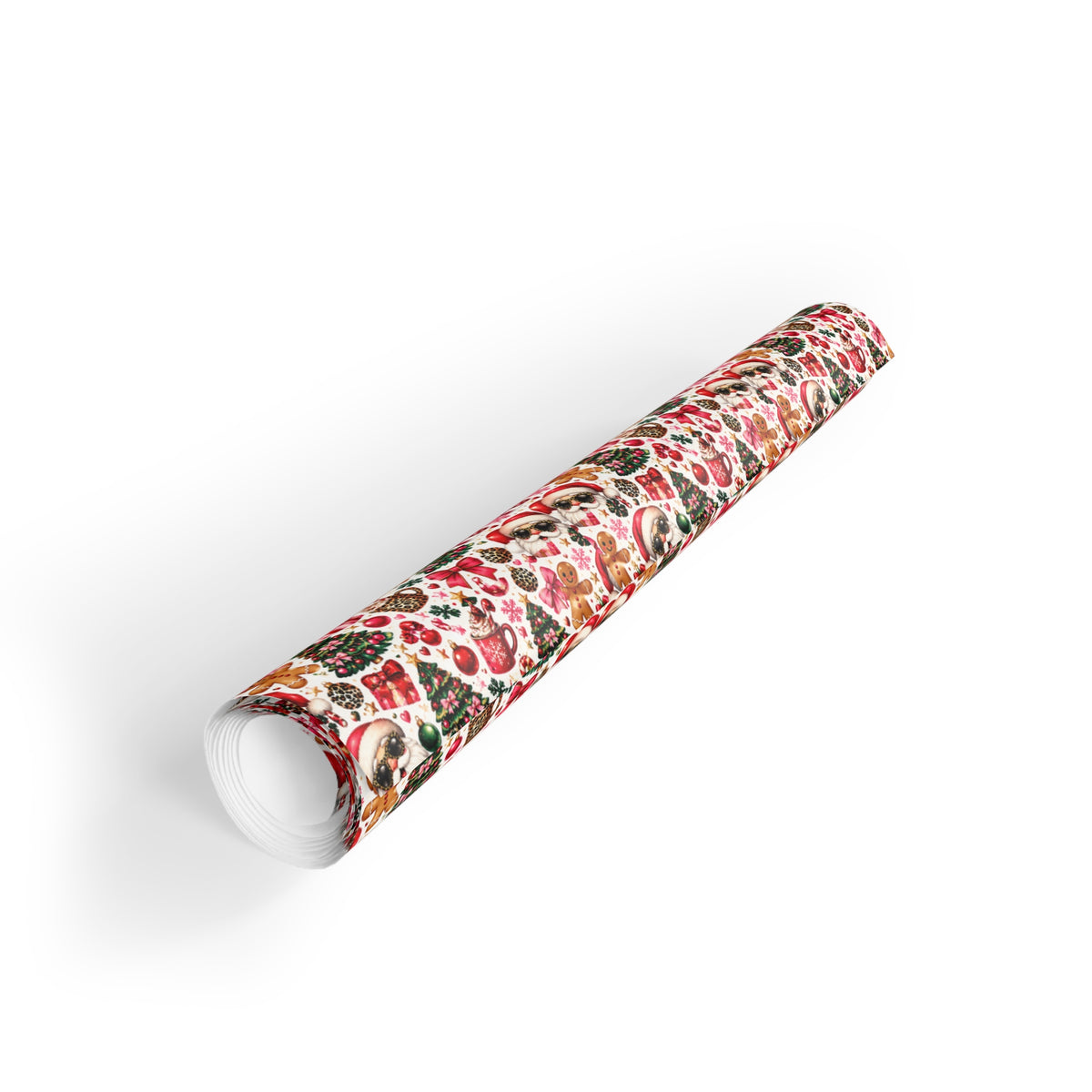 Leopard Christmas Wrapping Paper