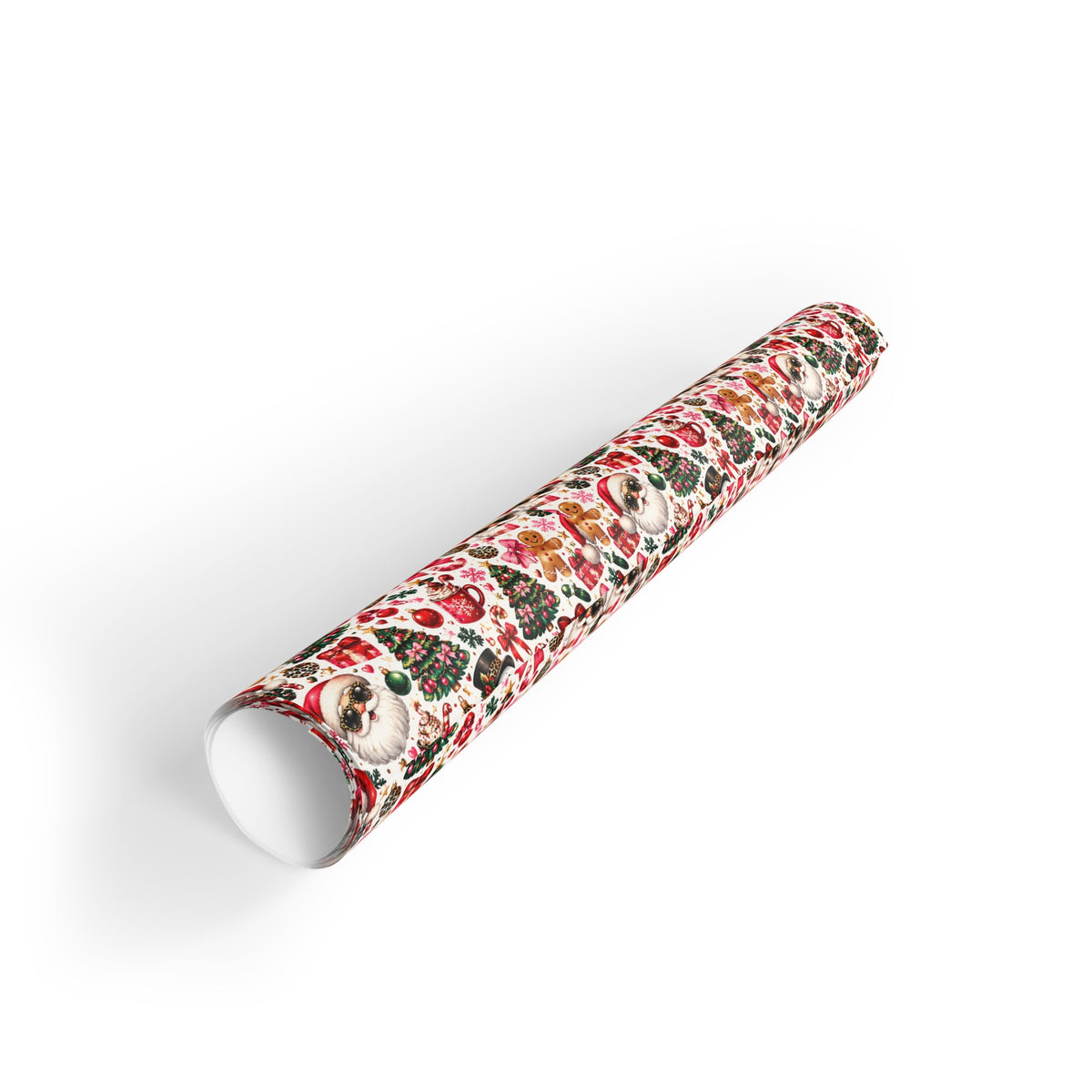 Leopard Christmas Wrapping Paper