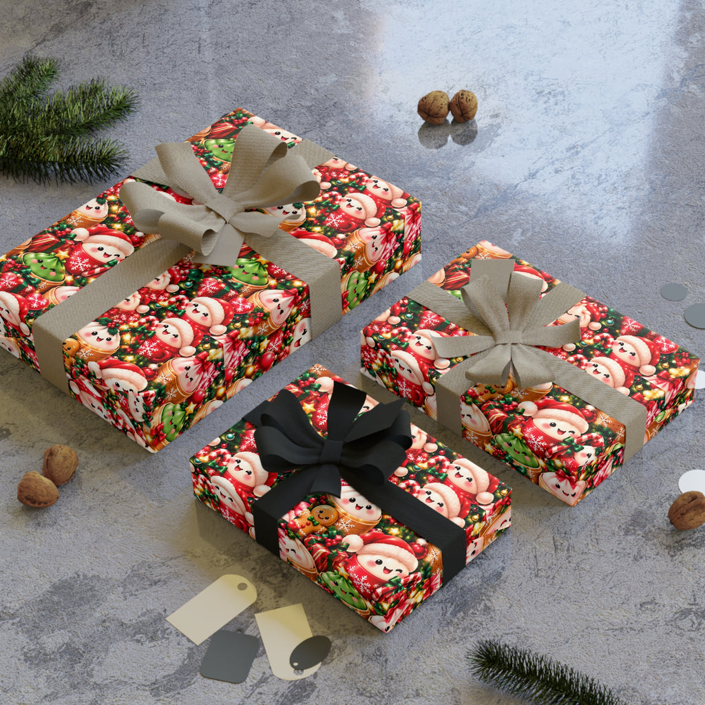 Dumpling Christmas Wrapping Paper