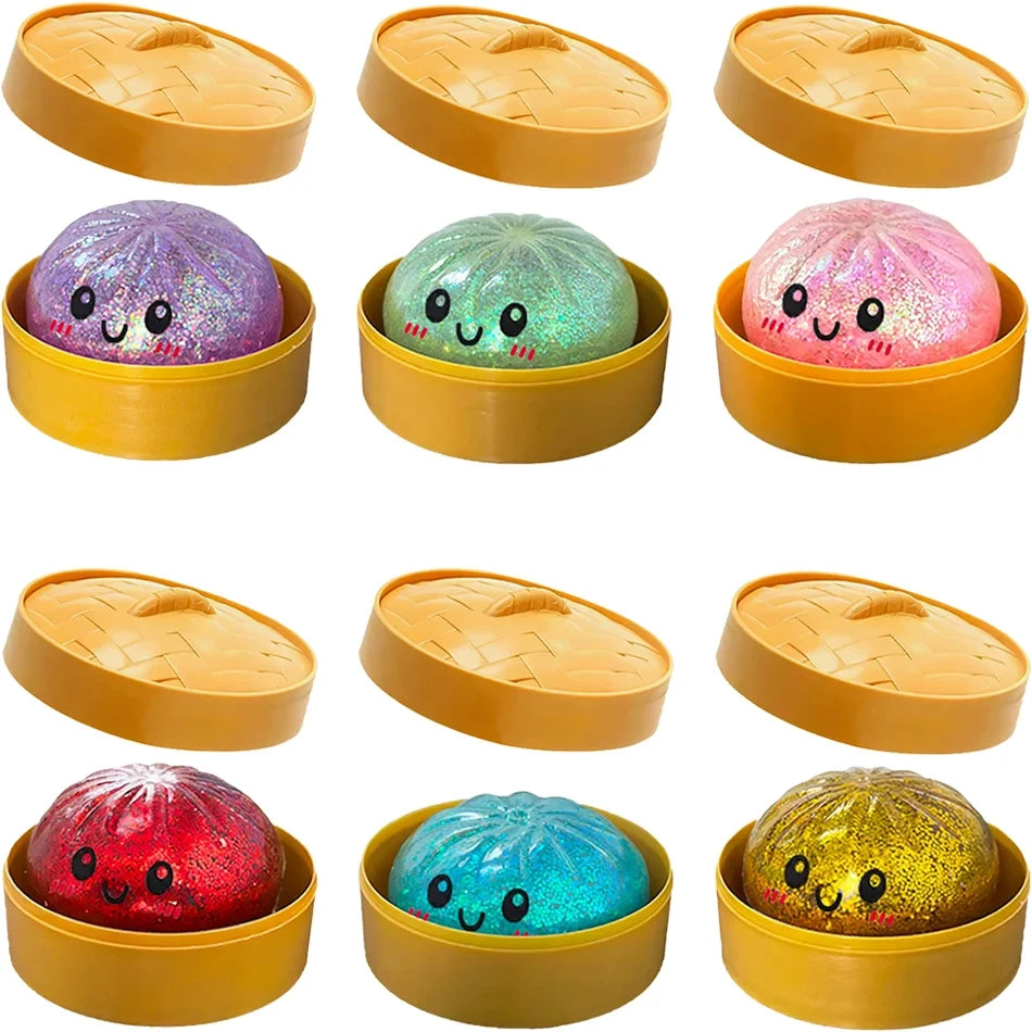 Glitter Dumpling Sensory Toy