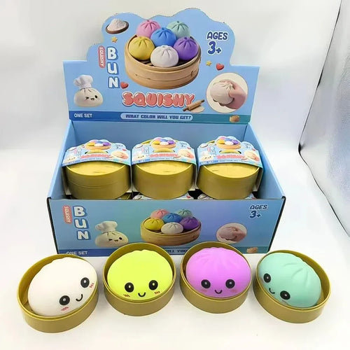 Colorful Dumpling Squishy Fidget Toy