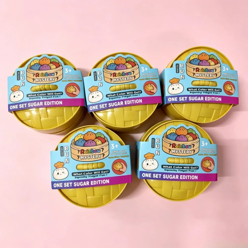 Colorful Dumpling Squishy Fidget Toy
