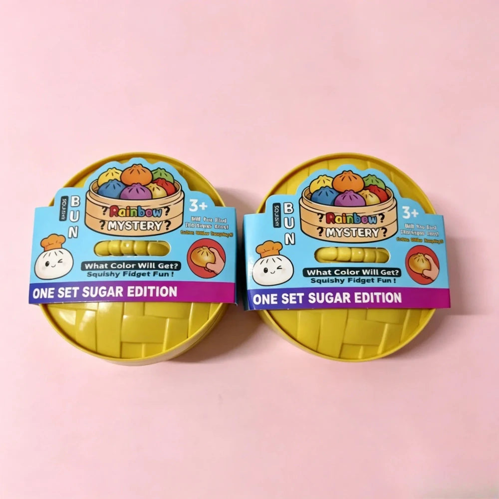 Colorful Dumpling Squishy Fidget Toy