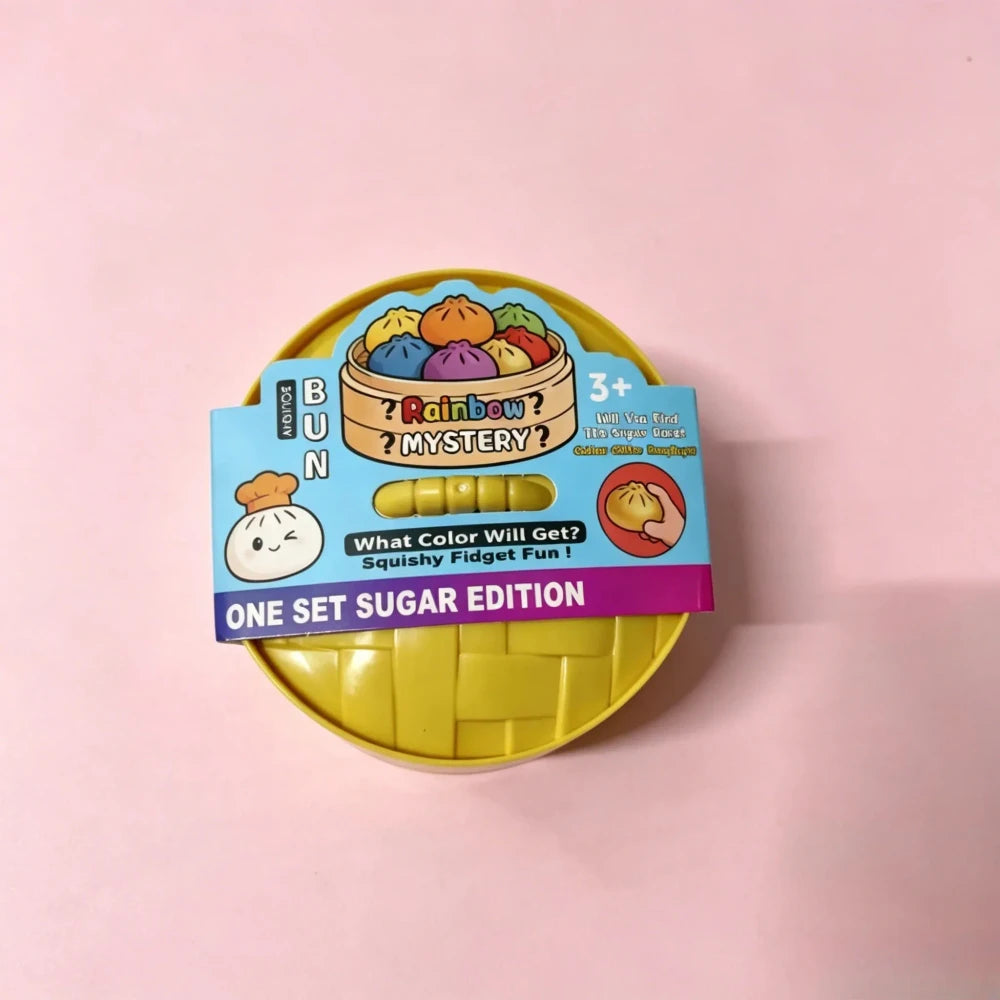 Colorful Dumpling Squishy Fidget Toy