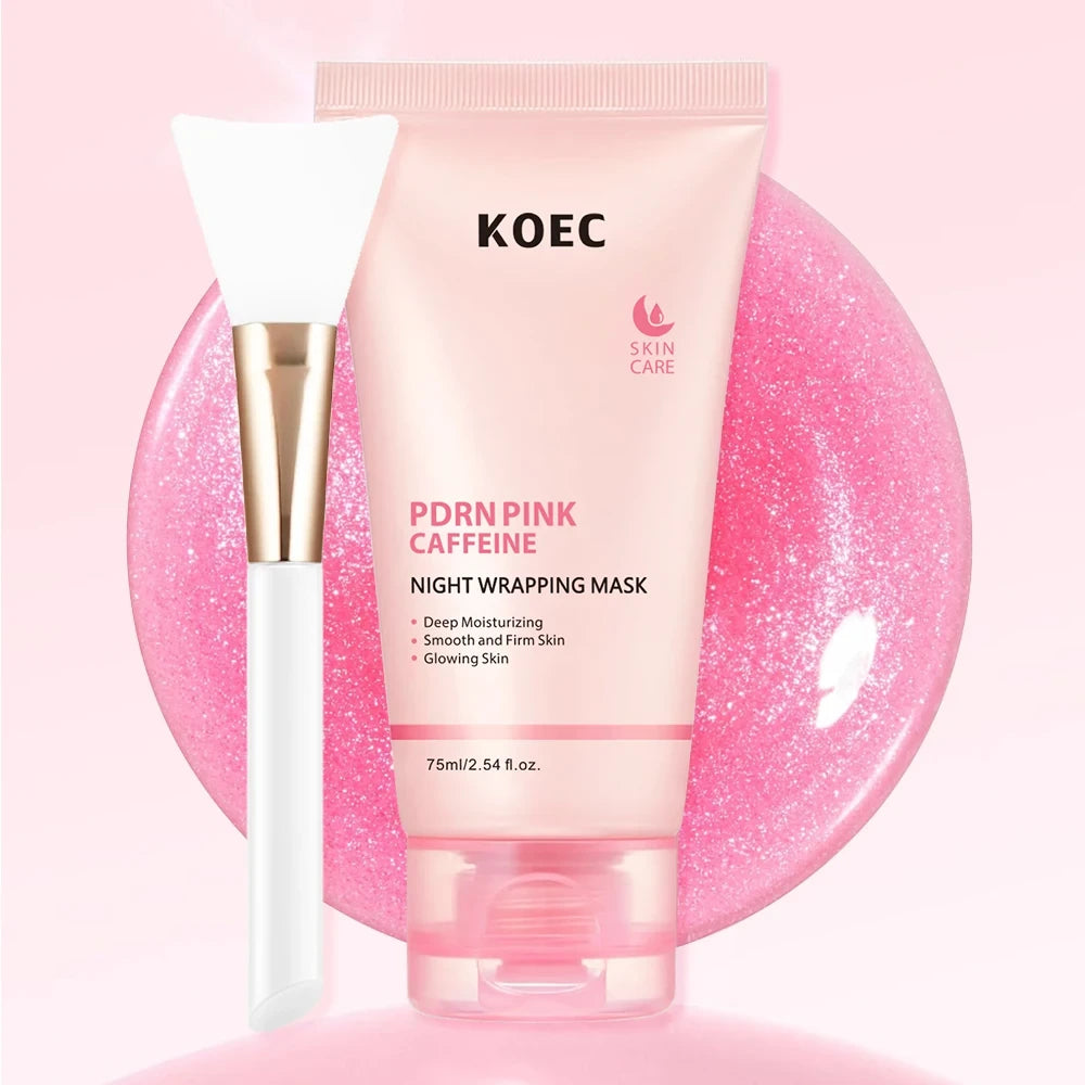 KOEC PDRN Pink Caffeine Overnight Face Mask
