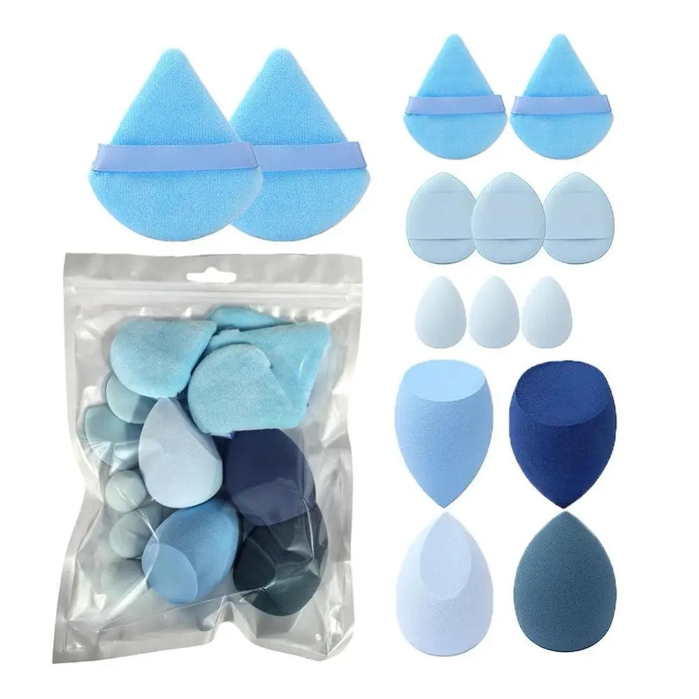 Cosmetic Sponge and Powder Puff Set
