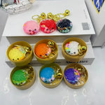 Glitter Dumpling Keychain