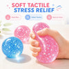 Glitter Squishy Stress Ball Two Pack