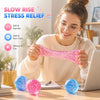Glitter Squishy Stress Ball Two Pack