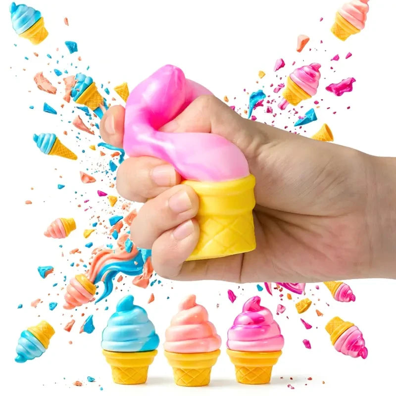 Squishy Ice Cream Stress Toy