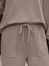 Mock Neck Wide Leg Lounge Set