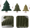 Velvet Christmas Tree Throw Pillows