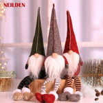Long Legged Christmas Gnome Set