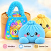 Plush Dumpling Toy With Steamer Basket