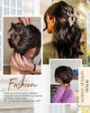 Large Bow Hair Claw Clips