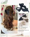 Large Bow Hair Claw Clips