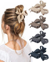 Large Bow Hair Claw Clips