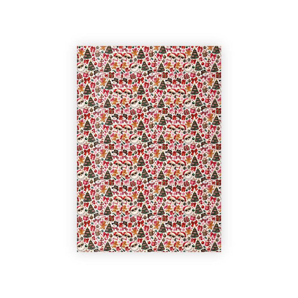 Leopard Christmas Wrapping Paper