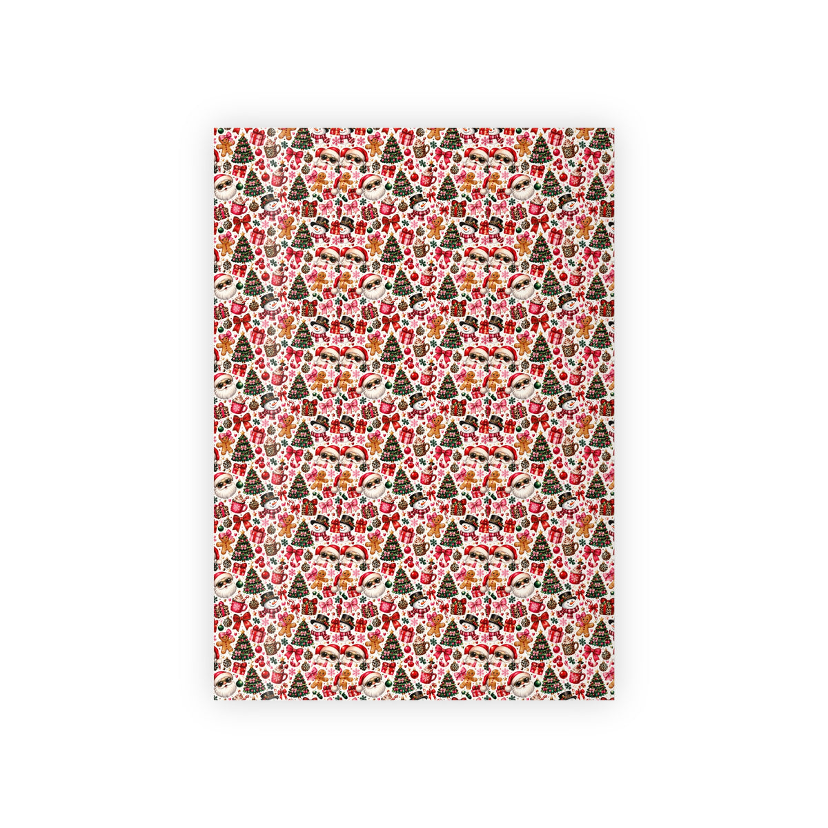 Leopard Christmas Wrapping Paper